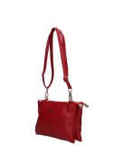 Karen Iza piros rostbőr női oldaltáska