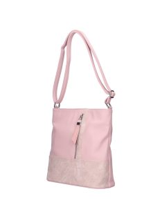 Karen Dona púder virágos rostbőr női oldaltáska