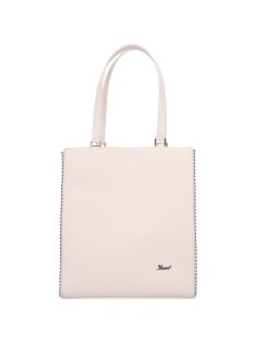 Karen Enrica bézs rostbőr nagy női válltáska