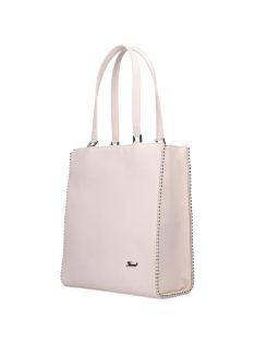 Karen Enrica bézs rostbőr nagy női válltáska