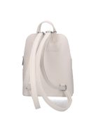 Karen Juta fehér virágos rostbőr kicsi női hátizsák