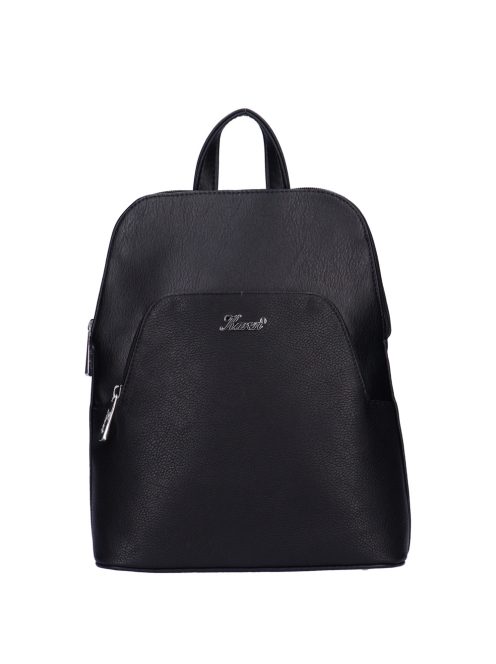 Karen Juta fekete rostbőr kicsi női hátizsák