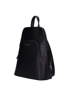 Karen Juta fekete rostbőr kicsi női hátizsák