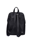 Karen Juta fekete rostbőr kicsi női hátizsák