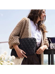   Reisenthel notebookbag sleeve fekete steppelt laptoptáska 13,5"