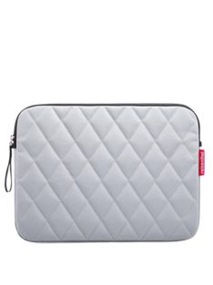   Reisenthel notebookbag sleeve világosszürke steppelt laptoptáska 13,5"