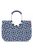 Reisenthel loopshopper L kék-fehér mintás bevásárló táska