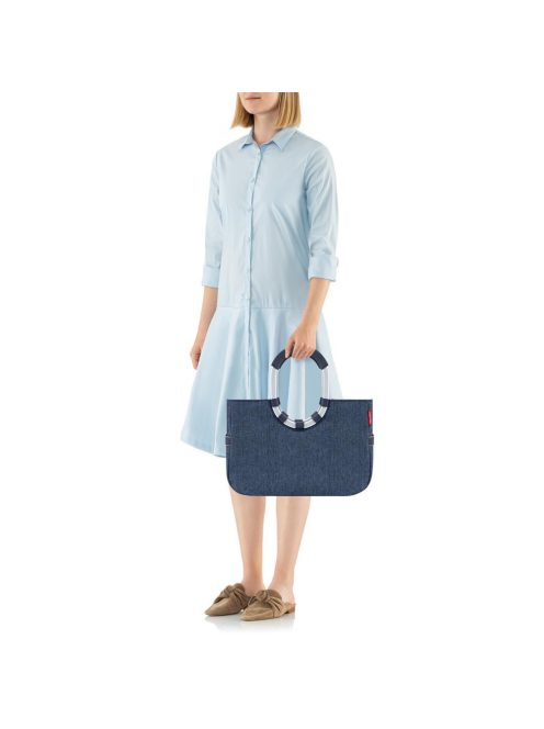 Reisenthel loopshopper M kék női bevásárló táska