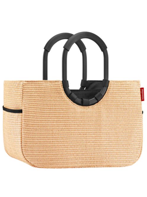 Reisenthel loopshopper M bézs-fekete női bevásárló táska