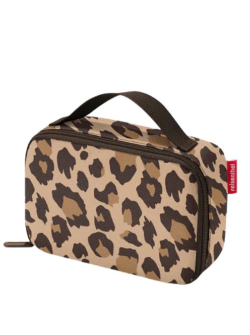 Reisenthel thermocase drapp-barna mintás női uzsonnás hűtőtáska