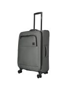 Enrico Benetti Oakville szürke 4 kerekű nagy bőrönd