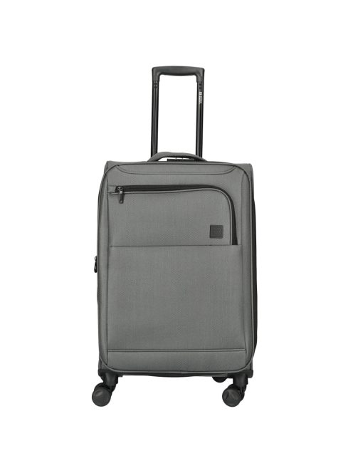 Enrico Benetti Oakville szürke 4 kerekű nagy bőrönd