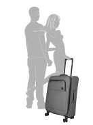 Enrico Benetti Oakville szürke 4 kerekű nagy bőrönd