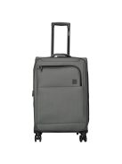 Enrico Benetti Oakville szürke 4 kerekű közepes bőrönd