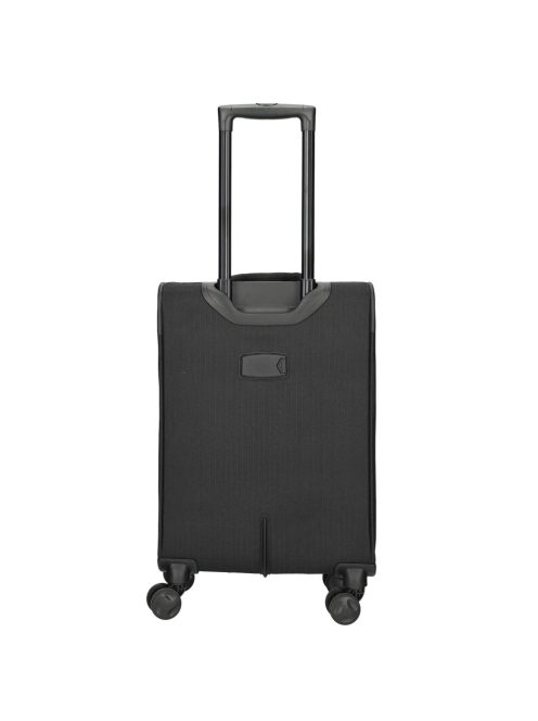 Enrico Benetti Oakville fekete 4 kerekű kabinbőrönd