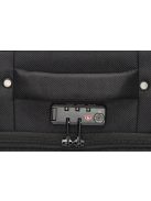 Enrico Benetti Oakville fekete 4 kerekű kabinbőrönd