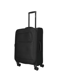   Enrico Benetti Oakville fekete 4 kerekű 3 részes bőrönd szett