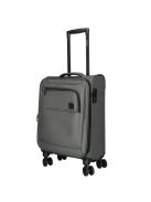 Enrico Benetti Oakville szürke 4 kerekű 3 részes bőrönd szett