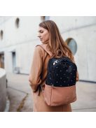 Vuch Zane bézs-fekete pöttyös női hátizsák