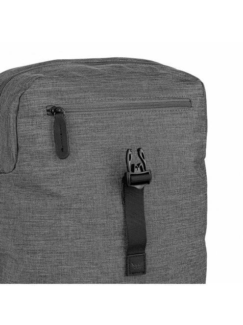 Vuch Bront szürke-fekete női hátizsák