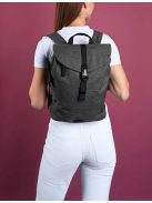 Vuch Bront szürke-fekete női hátizsák