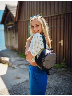 Vuch Ted fekete-szürke női hátizsák