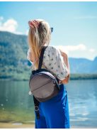 Vuch Ted fekete-szürke női hátizsák