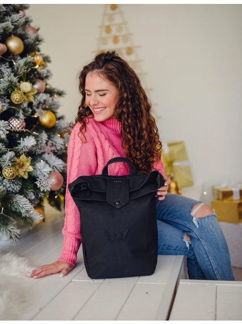 Vuch Dammit fekete női hátizsák