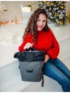 Vuch Brocart szürke női hátizsák