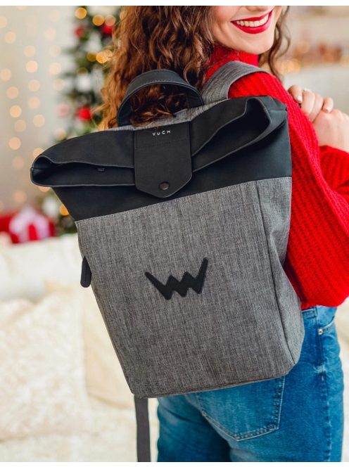 Vuch Brocart szürke női hátizsák