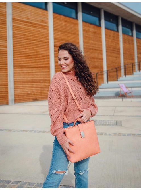 Vuch Borzas narancssárga női hátizsák/válltáska