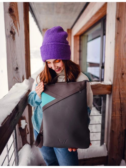 Vuch Diva szürke-türkiz női hátizsák