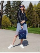  Vuch Joanna Dotty Hasling kék pöttyös női hátizsák