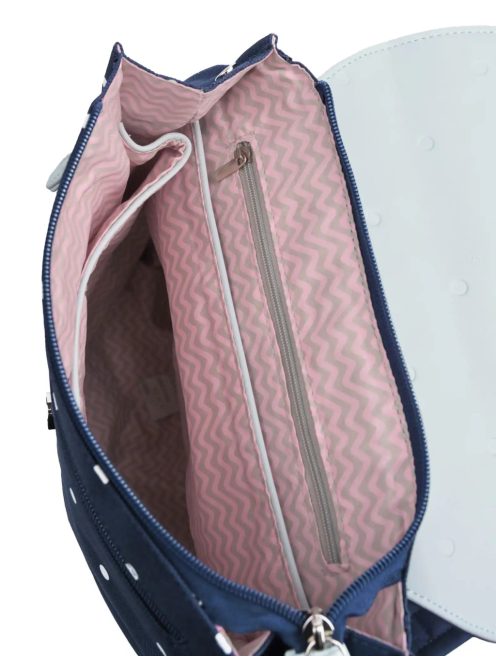  Vuch Joanna Dotty Hasling kék pöttyös női hátizsák