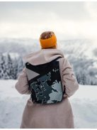 Vuch Patsim szürke mintás női hátizsák