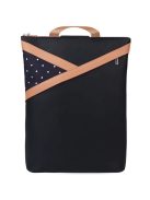 Vuch Calina fekete-bézs női hátizsák