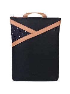 Vuch Calina fekete-bézs női hátizsák