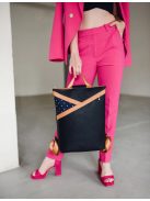 Vuch Calina fekete-bézs női hátizsák