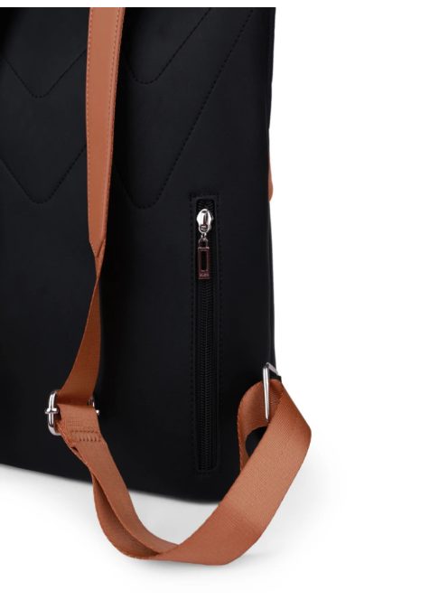 Vuch Calina fekete-bézs női hátizsák