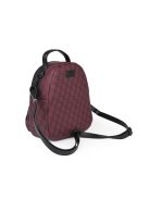 Vuch Junon rózsaszín-fekete mintás női hátizsák
