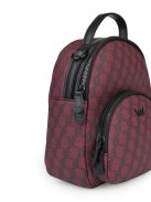 Vuch Junon rózsaszín-fekete mintás női hátizsák