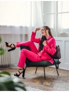 Vuch Junon rózsaszín-fekete mintás női hátizsák