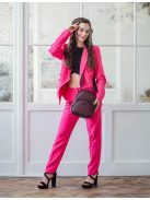 Vuch Junon rózsaszín-fekete mintás női hátizsák