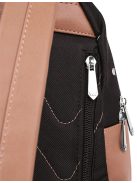 Vuch Gendy fekete-bézs pöttyös női hátizsák