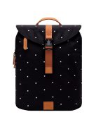 Vuch Corbin fekete pöttyös női hátizsák