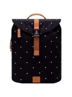 Vuch Corbin fekete pöttyös női hátizsák