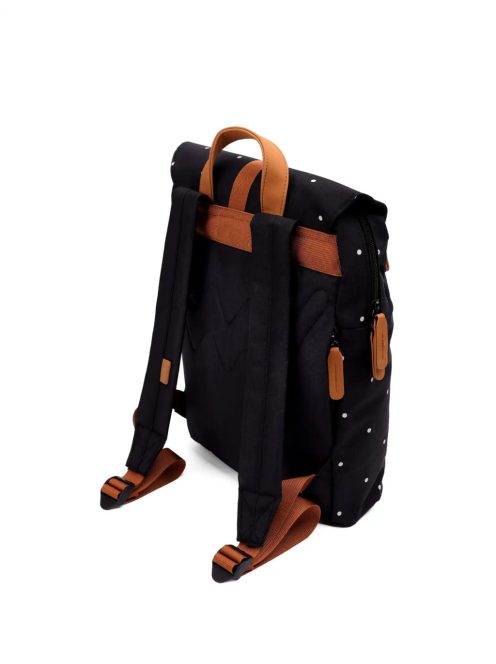 Vuch Corbin fekete pöttyös női hátizsák