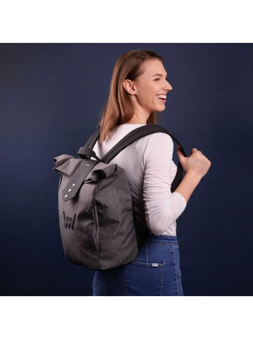 Vuch Mellora szürke női hátizsák