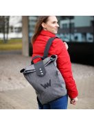 Vuch Mellora szürke női hátizsák