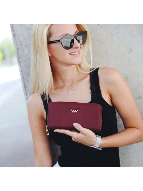 Pénztárca VUCH Violetie Vida bordó